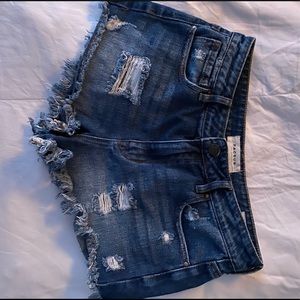 PACSUN High Rise Festival Shorts Size 27!!!!